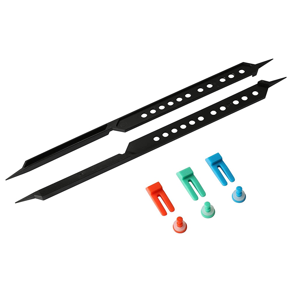 25.4cm Proportional Scale Divider Drawing Tool for Artists Adjustable Plastic Painting Teaching Tools Students Ruler